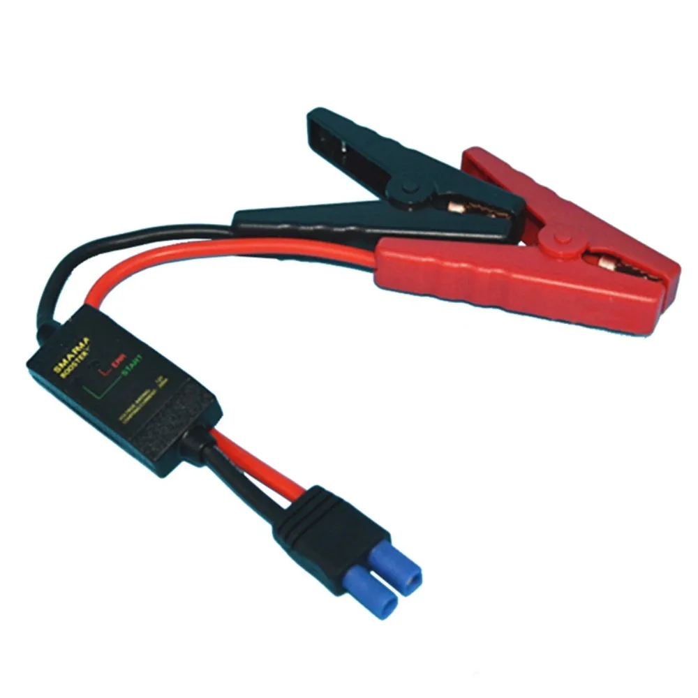 12V 200A intelligent Booster Cable Smart EC5 Connector Car Truck Emergency Jump Starter Alligator Clamps Clip