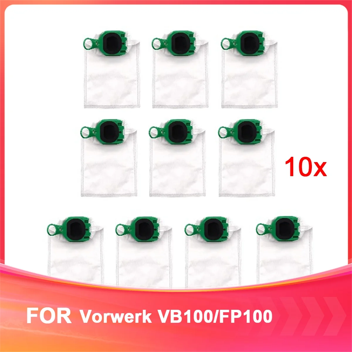 

Подходит для V.Orwerk VB100/FP100, аксессуары для пылесосов, сменные расходные материалы для бытового мешка для пыли