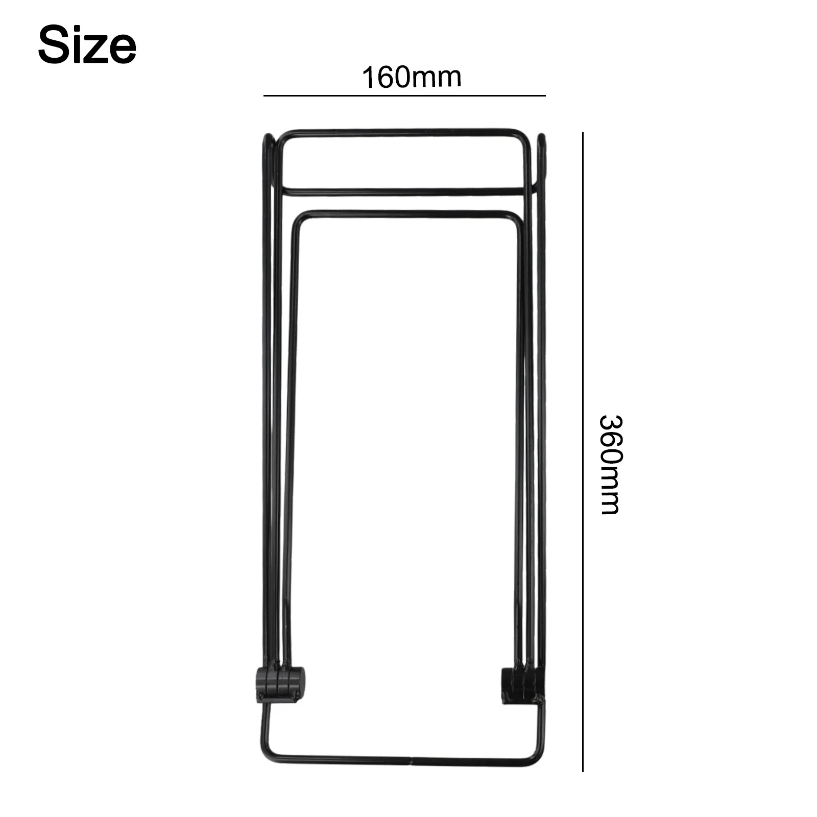 

36*16cm Foldable Mount Outdoor Accessory Outdoor Solar Stand Essential Outdoor Accessory High-carbon Steel Construction