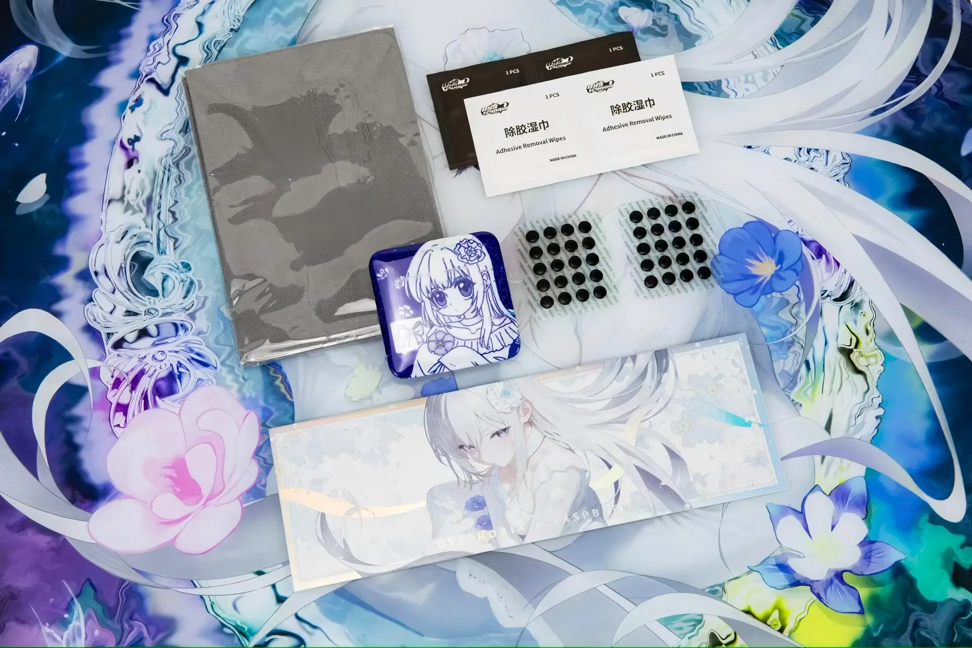 DYSPHORIA Aria 1.5mm Speed Coated Glass Mouse Pad 100% Original Genuine For FPS Competitive Gaming