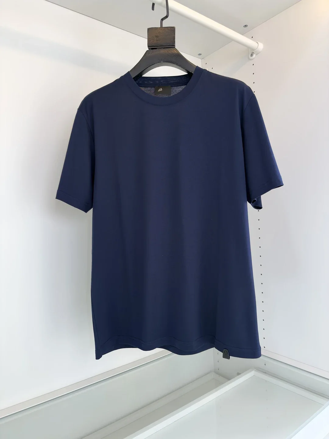 BLLIYOSS T-Shirt men Silk Cotton 2025 New ventilate Casual half Sleeve Solid color versatile Old Money Essential for summer