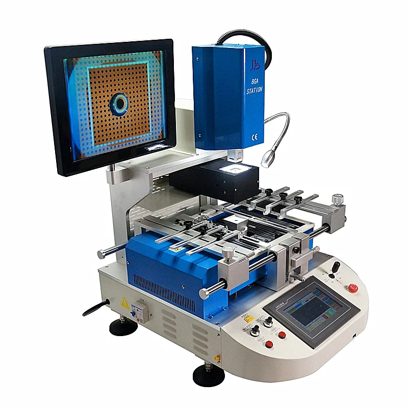 BGA Rework Station Soldering Machine G720 G750 Optical Alignment Mobile Chip Repairing Reball Kit Parts 5300W Touch Screen CCD