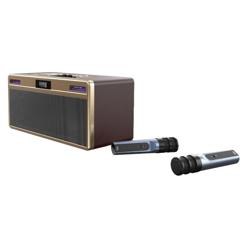 

Hidden wireless microphone Bluetooth speaker 60W high power TV stereo
