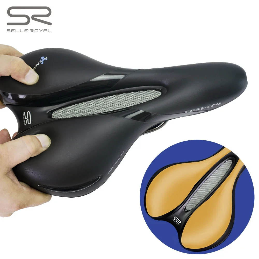 SELLE ROYAL 5130 5131 5132 Off-Road Bike MTB Road Bicycle Hollow Breathable Comfortable PU Soft Silica Gel Saddle Cycling Parts