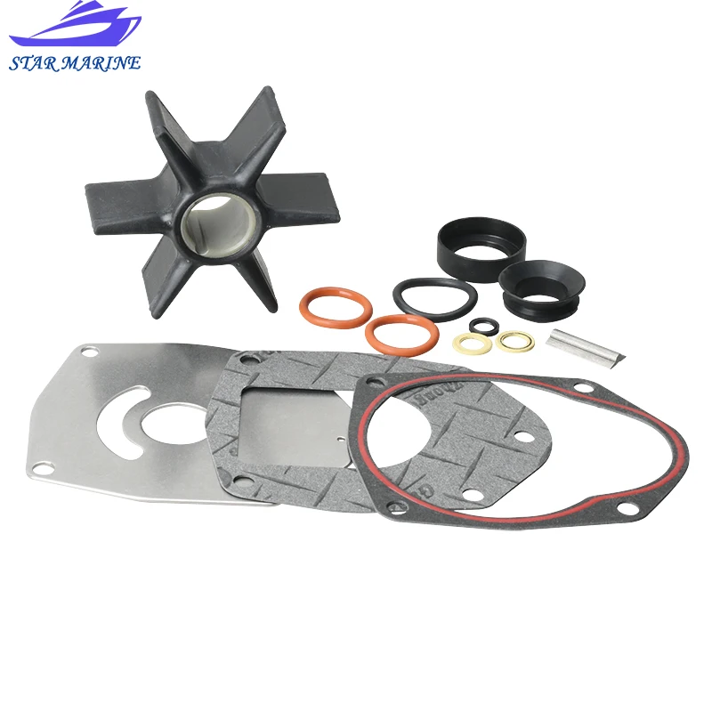 47-43026T11 Water Pump Impeller Kit for Mercury Mariner 40-350 HP Mercruiser Sterndrive Engines Alpha I Gen II 47-8M0100526