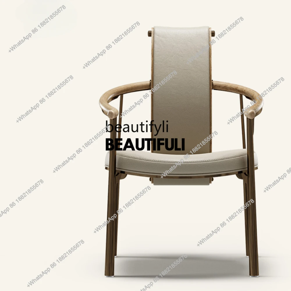 

Italian Light Luxury Home Master Chair Modern Light Luxury Tea Chair High Sense Desk Chair