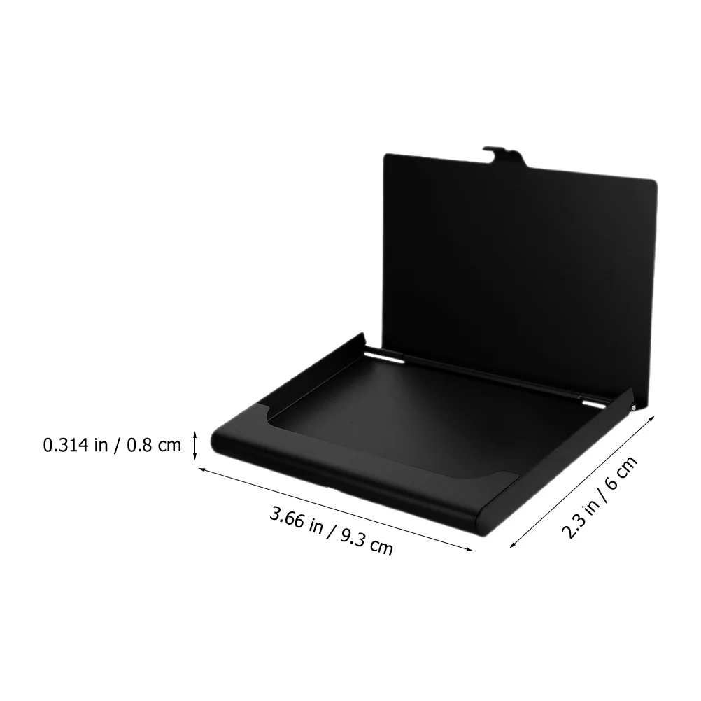 

2Pcs Metal Business Card Sublimation Box Heat Transfer Case Portable Lightweight Suitable for Office Workers Doctors