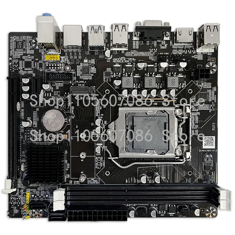 Applicable To The New B75 Main Board 1155 Pins DDR3 Computer Main Board Support Dual Core Quad Core I3 I5 I7