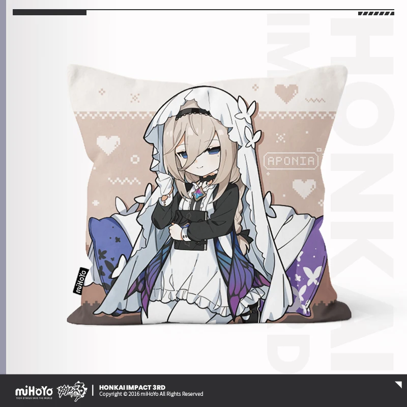 وسادة MiHoyo Honkai الرسمية ، Merch الرسمية ، الأصلية ، الأصيلة ، سلسلة Yingjie ، Mobius ، Kosma ، Kevin ، Kevin ، Kalpas ، Elysia