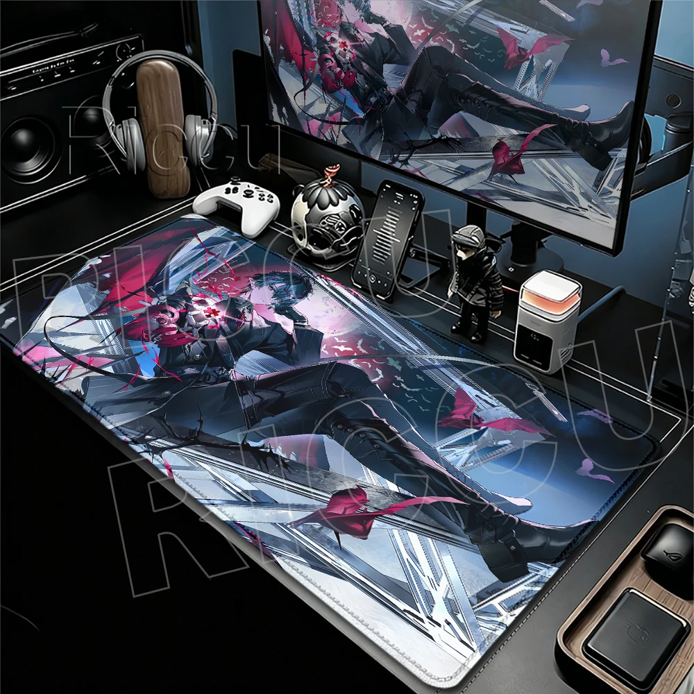 Large Size Camille Cool Game Arknights Endfield E-sports Games Mousepads Antiskid Washable Durable Thick Mat Home Office Playmat