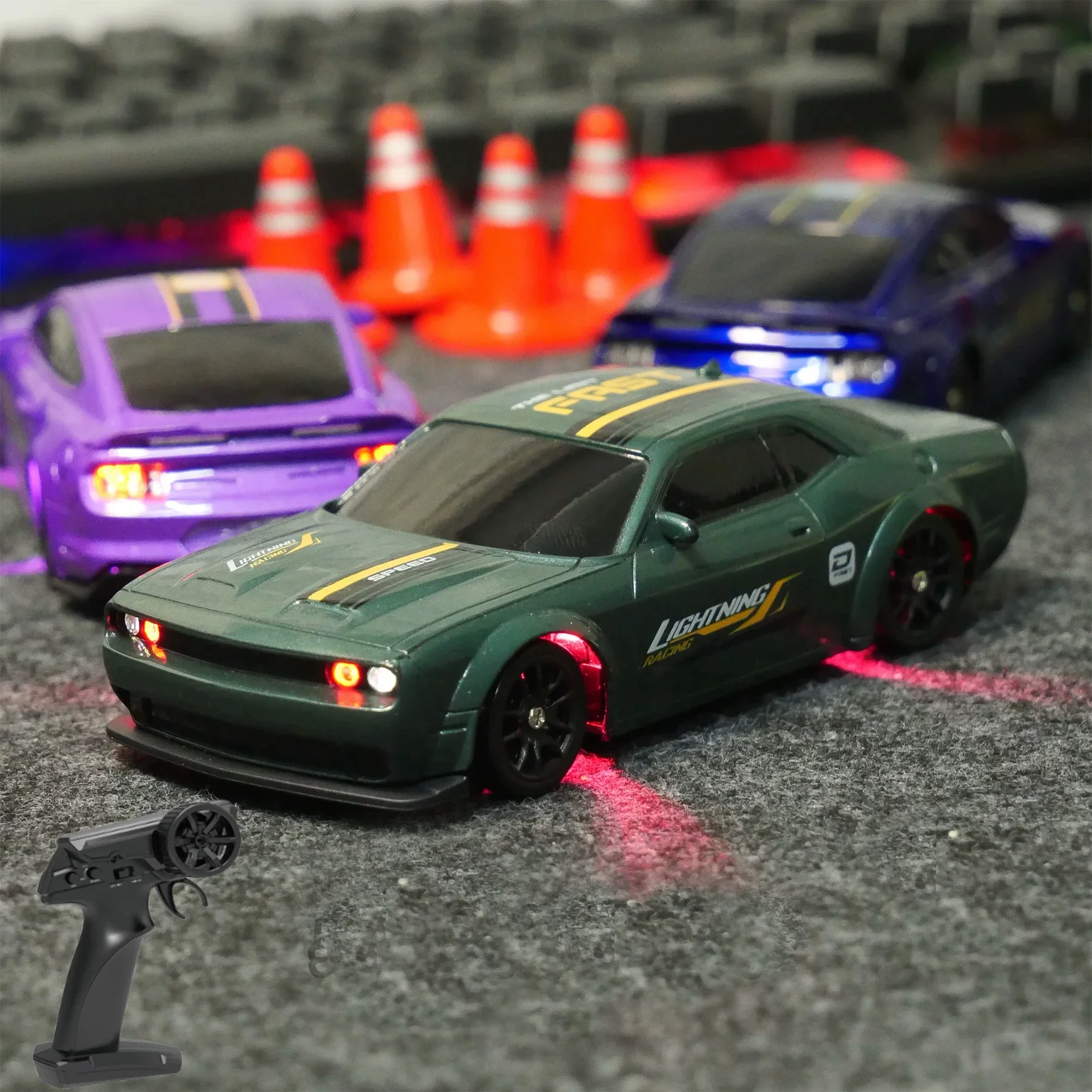 

Радиоуправляемая дрифт-машина 1:43, 2.4G, 4WD, высокоскоростная гоночная модель, электрическая машинка для настольных соревнований, игрушка для мальчиков и взрослых, подарок