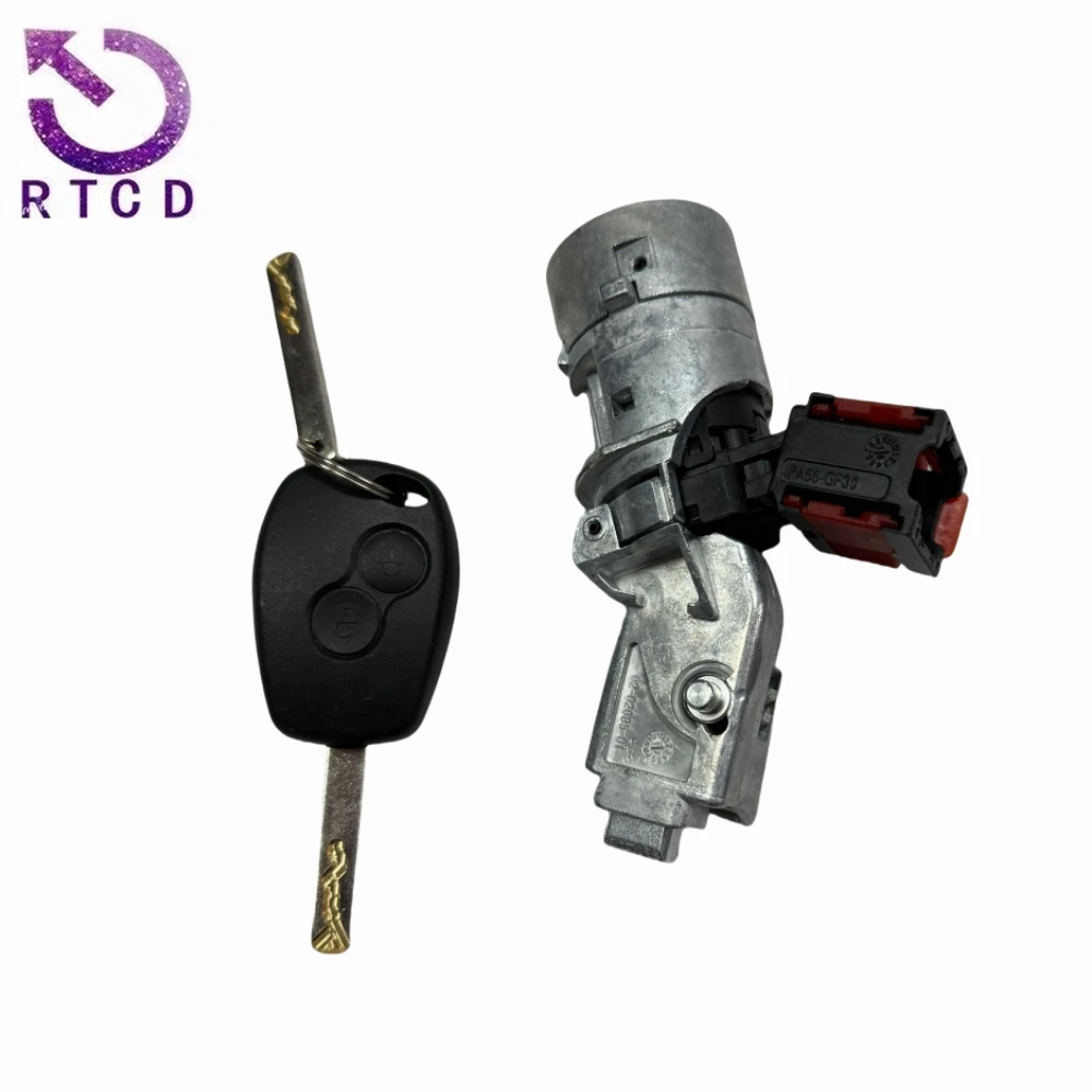 Ignition lock, steering wheel lock, locking cylinder 487004438R 487006886R N0502057 487009492R for DACIA Mercedes Benz Renault N