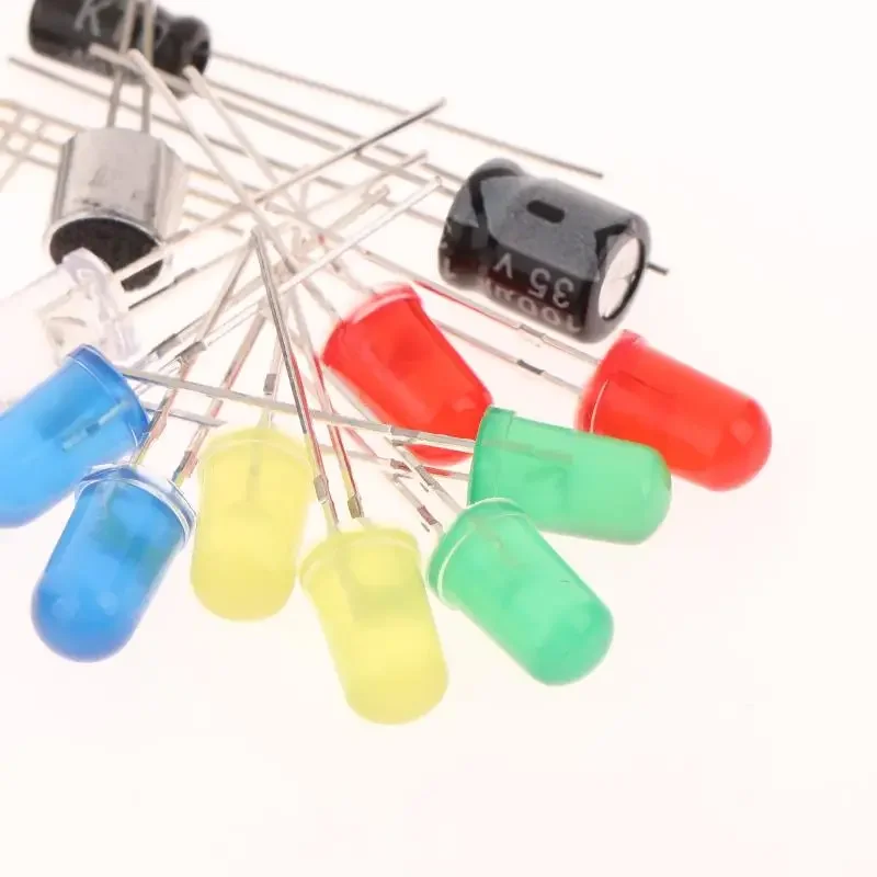 

Комплект светодиодного освещения CD4017, красочное голосовое управление, вращающееся электронное производство, комплект «сделай сам», запасные части, студенческая лаборатория