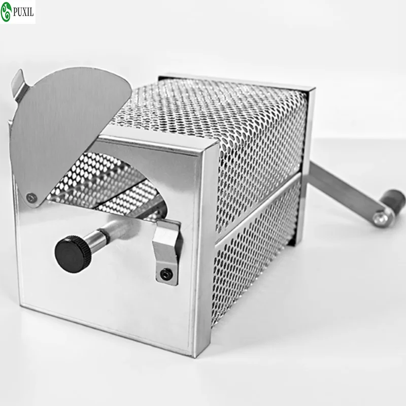 

New Manual Coffee Roaster Stainless Steel Drum Type Coffee Bean Roaster Machine Roaster for Grains Beans Peanuts Nuts