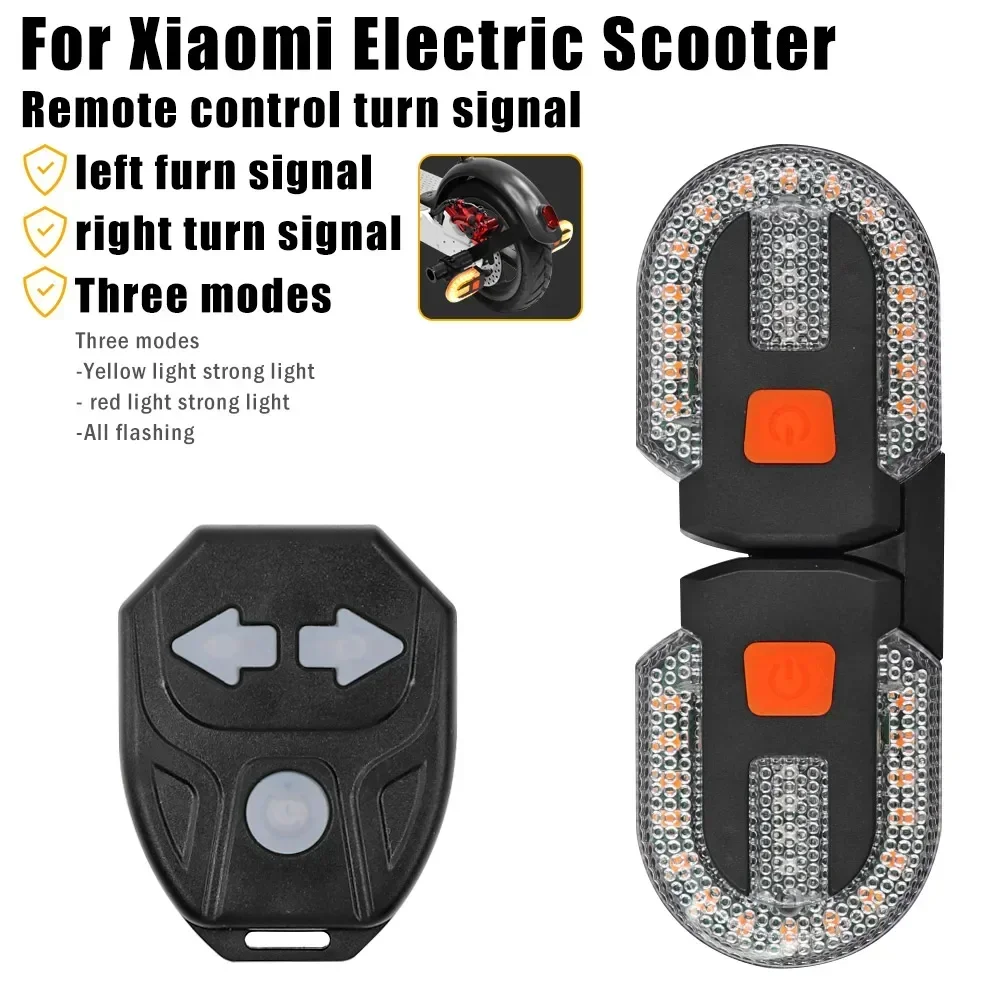 Blinker-Warnleuchten für Xiaomi M365 Mi3 Pro2 Pro 1S Elektroroller Rücklicht Wiederaufladbares kabelloses blinkendes Rücklicht – Detail 1