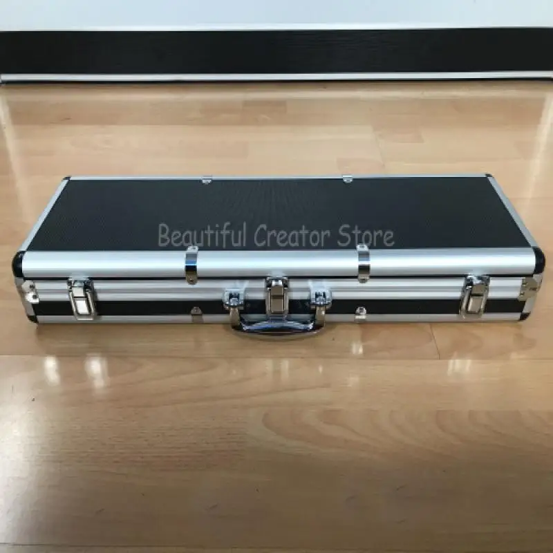 Hunting Large Hard Case Aluminum Tool Box Waterproof Safety Tool Box Extra Long Suitcase Safety Instrument Case Portable Tool bo