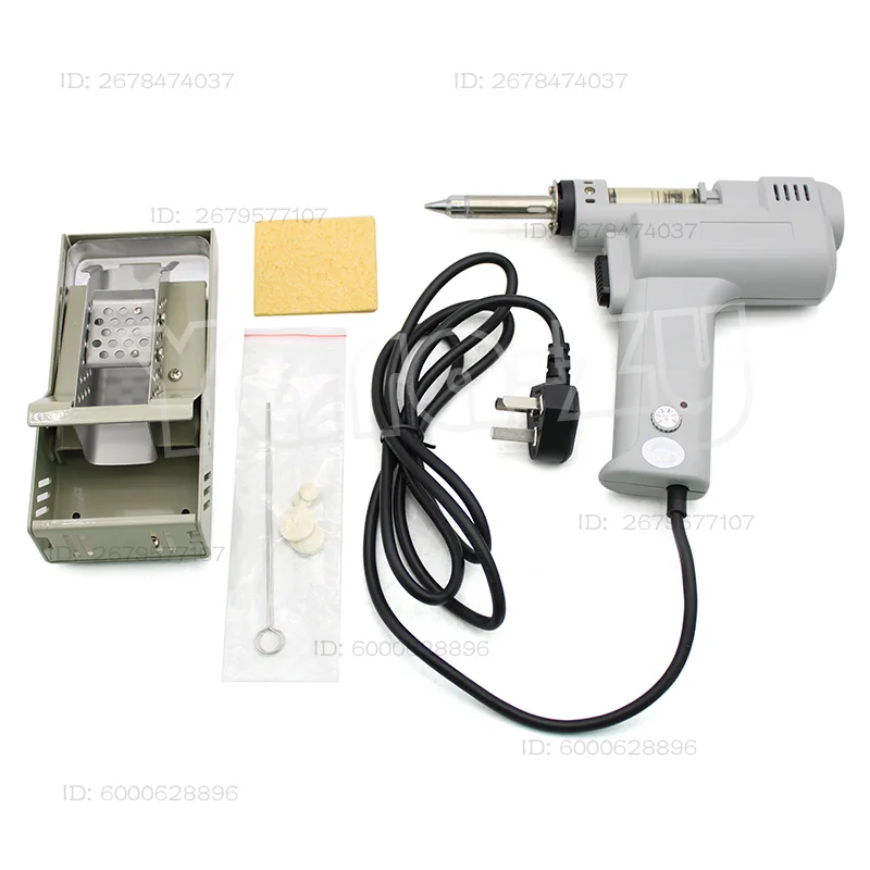 Brand New S-993A Powerful Single Air Pump Electric Tin Suction Device Suction Gun  Pump 100w Tin Removal Suction Tool