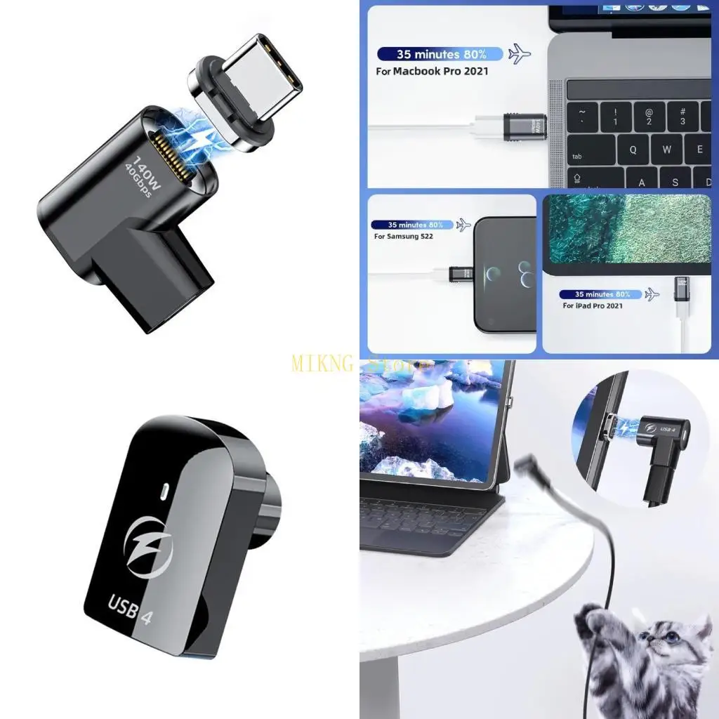 

Compact USB C Converter Adapter for Quick Charging Stable Data Transfer Supports 8K Video 140W Power Delivery best sale