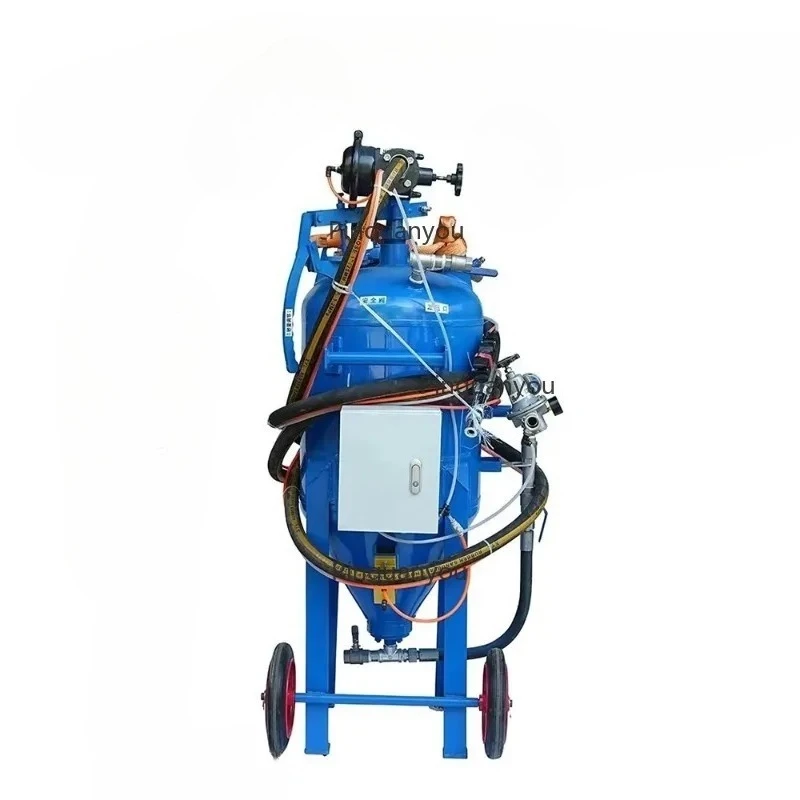 Refurbished Automatic Sandblasting Machine Wet And Dry Steel Polishing Rust Removal Machine for Industrial Use