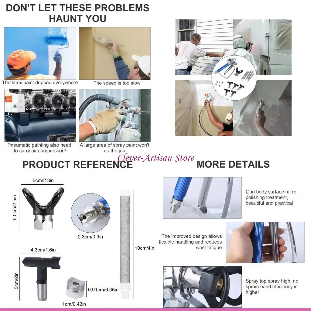 

E06b applayer hasplayer stare set без воздушного набора для шланга с распылителем с распылительными пистолетами наконечник