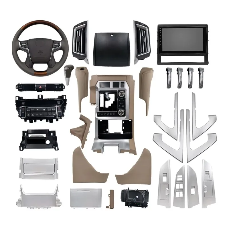 

Car Interior Kit Accessories Upgrade Old Version to New Version for LC200 2008-2021