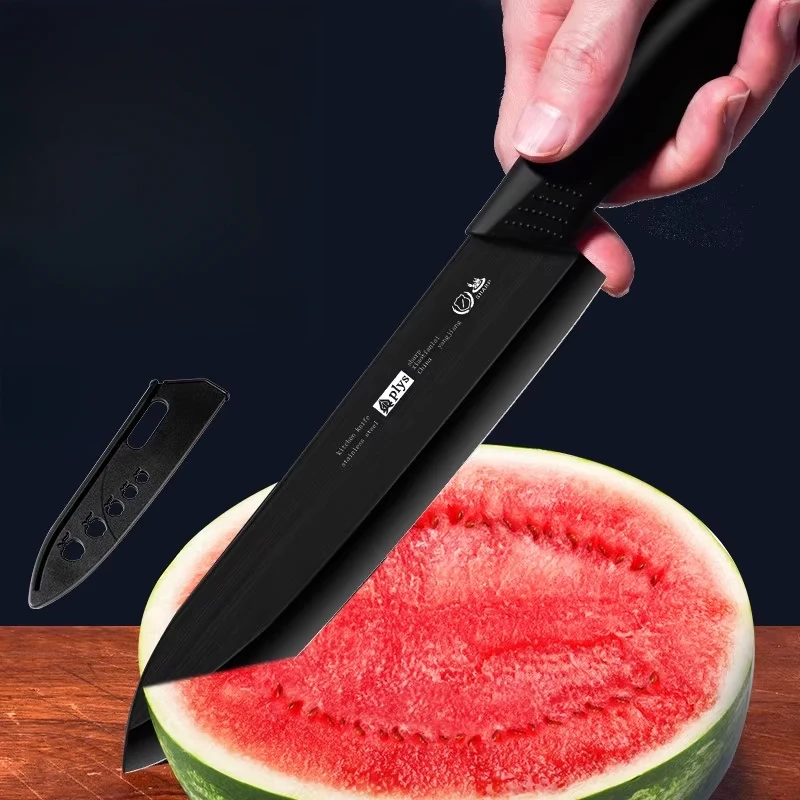 

Fruit knife, kitchen knife, household small knife, sharp stainless steel chef's knife for cutting vegetables, meat, and slicing.