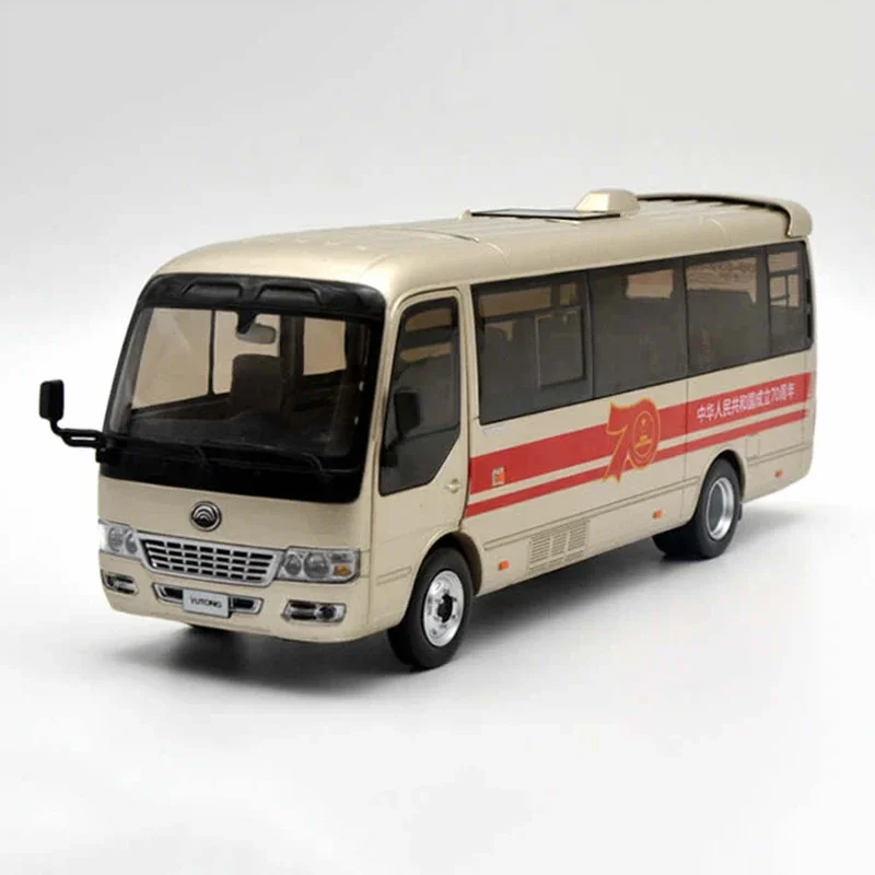 

Diecast 1:32 Scale T7 Coaster Business Bus Anniversary Edition Alloy Classic Car Model Toy Gift Collect Static Display Souvenir