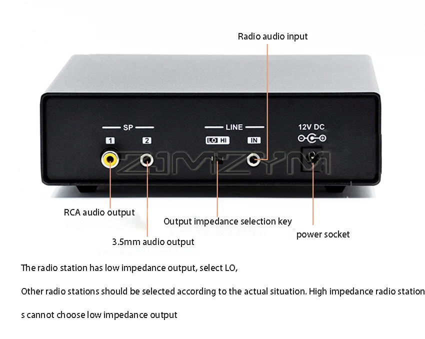 GNR1 Digital Audio Denoising Filter Universelles Kurzwellen-Radio-Denoising-Gerät – Detail 3