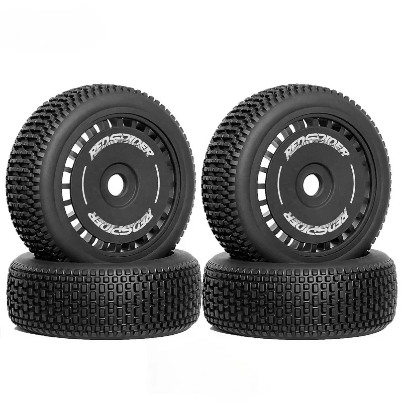 

4Pcs 17mm Wheel Hex 118mm 1/8 Off-road Vehicle Tire for 1/8 ARRMA Typhon 6s TRXS Jato RC Car