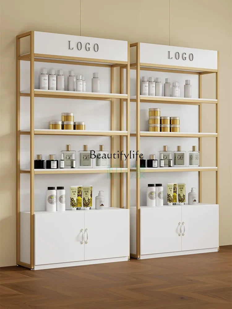 Product Display Cabinet Beauty Salon Storage Nail Polish Storage Rack