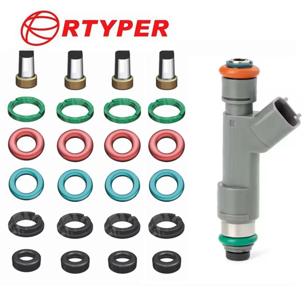 4 Cylinder Fuel Injector Repair Kits  12613163  For Chevrolet HHR 2.2L 2.4L L4 MALIBU 2.4L L4 PONTIAC G6 1260 687 11