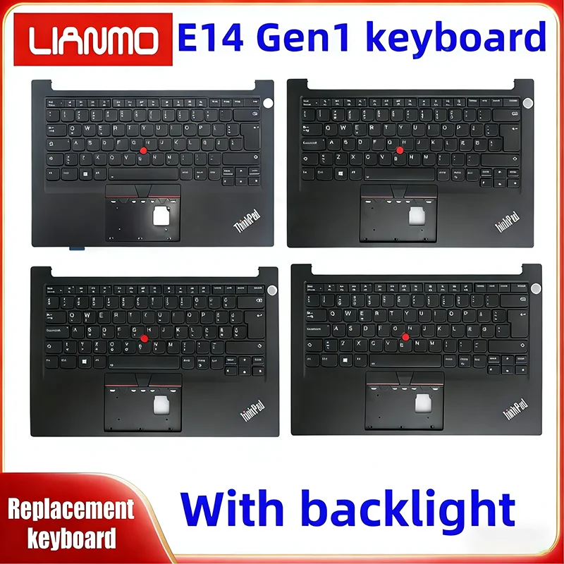 

Swiss/Czechoslovakian/German/Danish/Greek backlight keyboard Suitable for Lenovo ThinkPad E14 Gen1