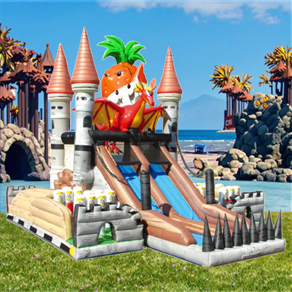 

Сказочные девушки мультфильм пастельно-розовый и фиолетовый отказов свинья надувной прыгающий шезлонг взорвать 3d принцесса игровой домик надувной замок