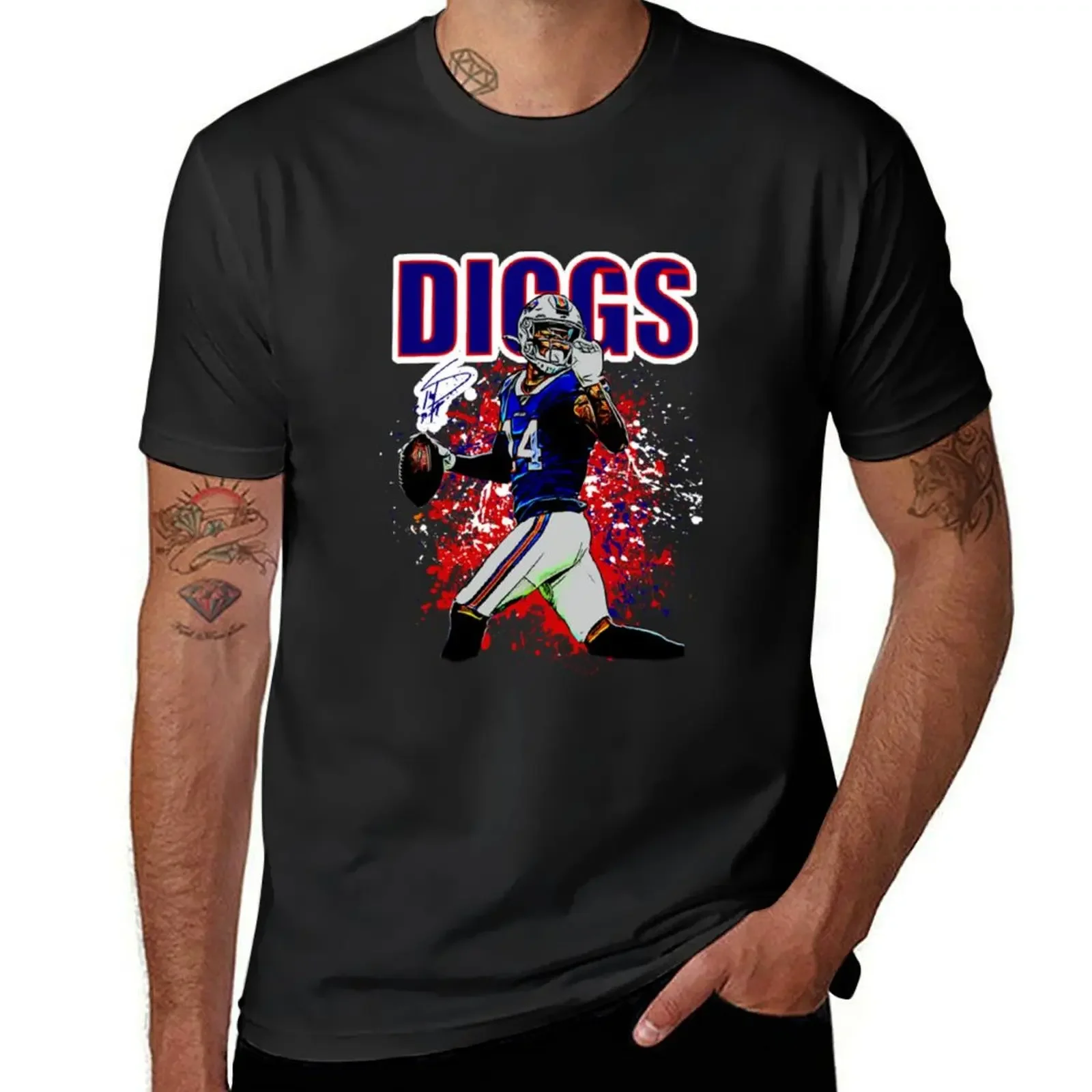 diggs T-Shirt tops graphic t shirt vintage oversized graphic tee tshirts for men