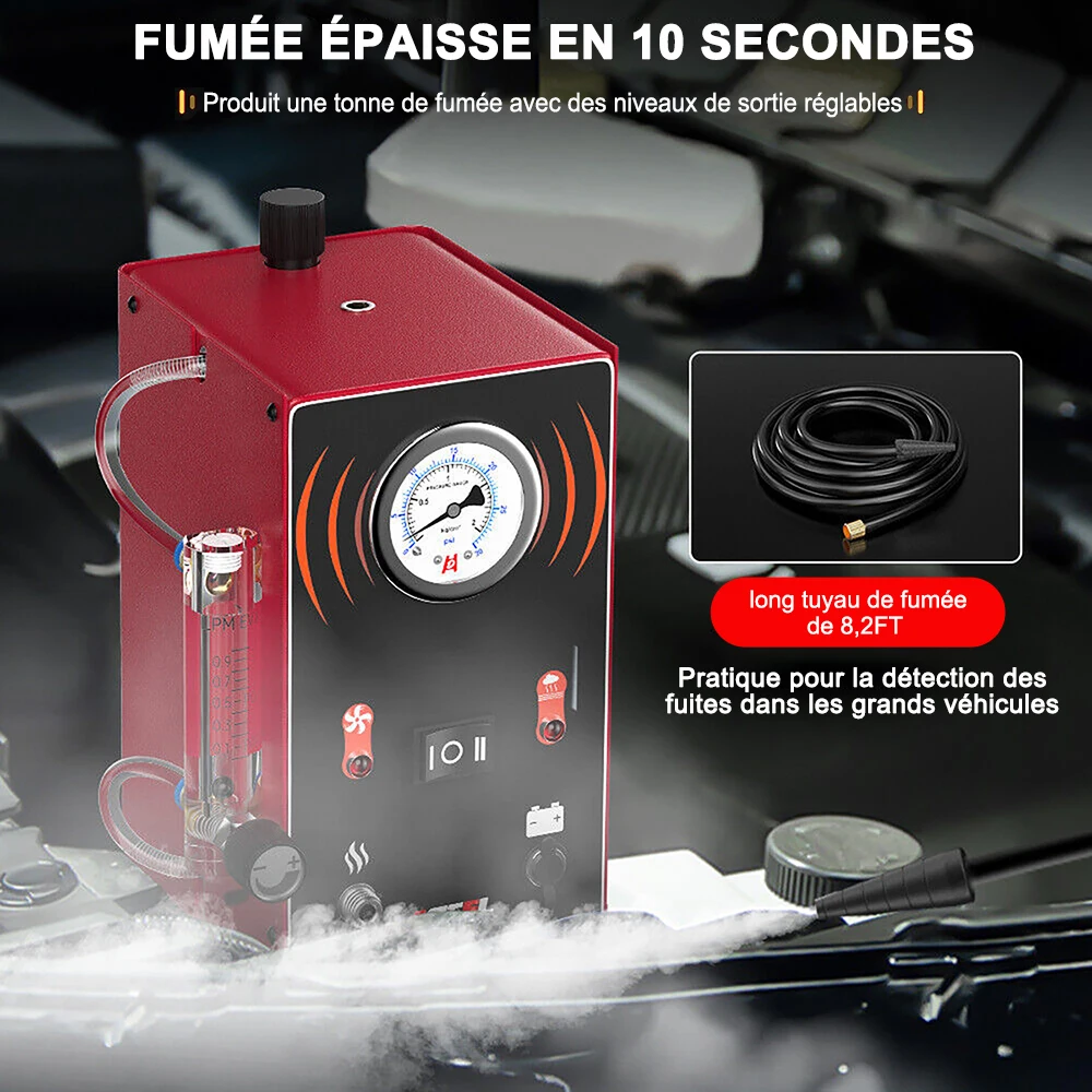 ANCEL S300 Coche Detector de Fugas de Humo EVAP Tubería Generador de Humo Analizador de Fugas de Tubería Probador Sistema EVAP Herramientas de