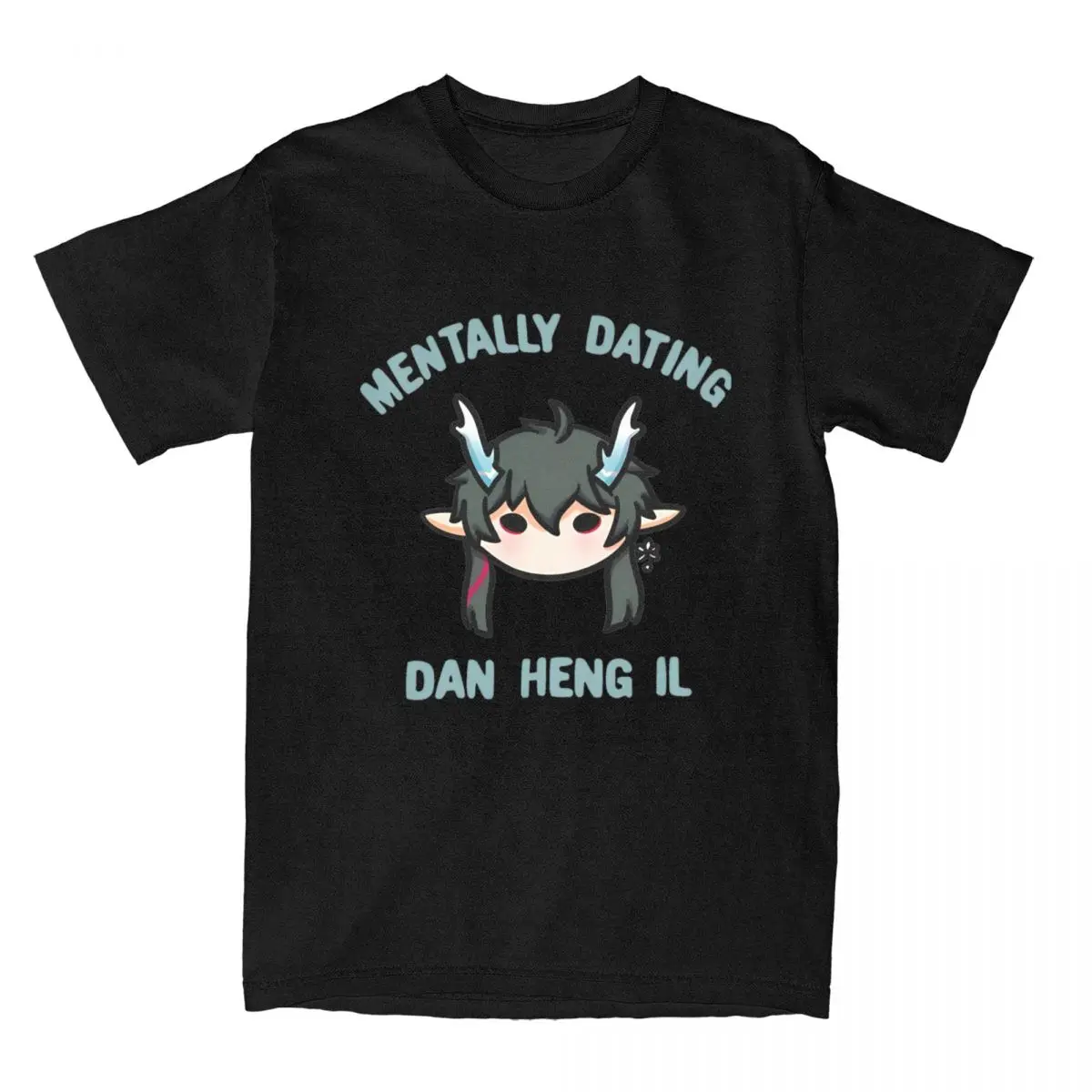 Honkai Star Rail Dan Heng T Shirts Men Women 100% Cotton Fashion T-Shirts Crewneck Game Anime Tees Clothing Birthday Gift