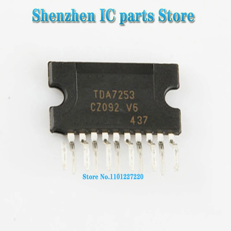 10pcs/lot  TDA7253 7253 ZIP-11 In Stock