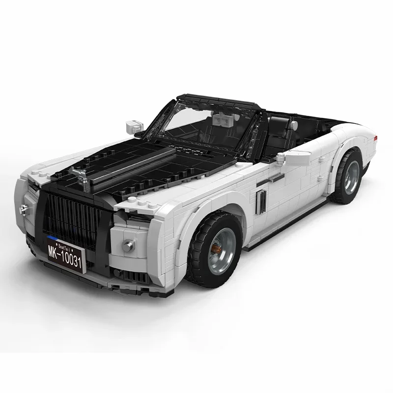 

Mould King 10031 Technical Car Building Block The MOC Wraith Oldtime Car Model Assembly Sport Car Brick Toys Kids Christmas Gift