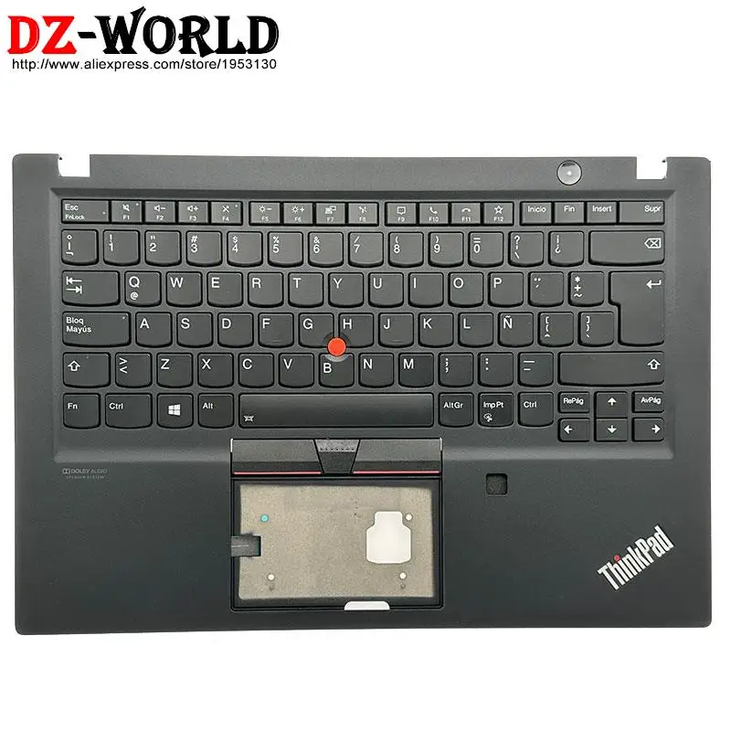 Imagem -04 - Latin Espanha Backlit Teclado com Escudo Palmrest Case Superior para Lenovo Thinkpad T14s Gen1 T490s T495s Portátil c Capa 5m10z41412