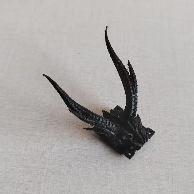 3D Printed Flexible TPU Dragon Horn Base For GEPRC Mark5 FPV Drone Shock‑Resistant Decorative Accessory, Custom Size Supported