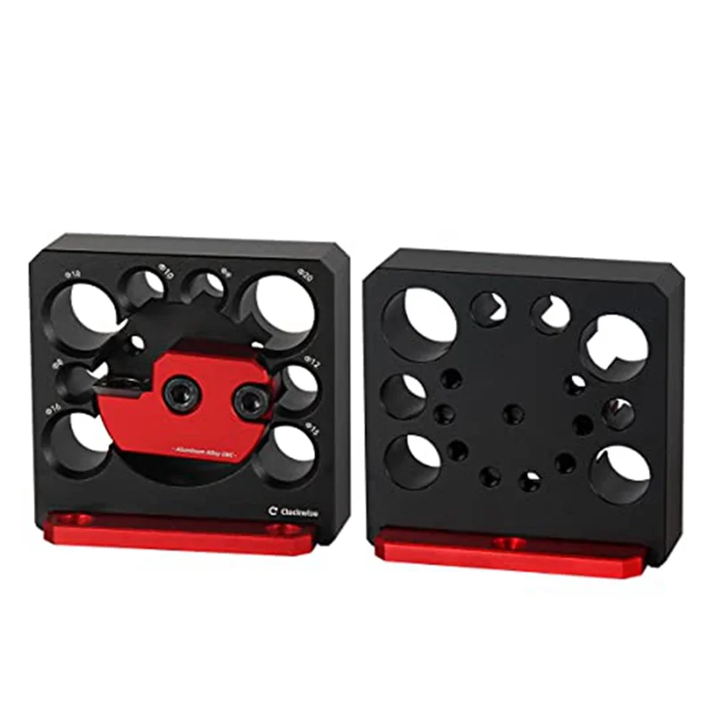 

1PCS Electric Drill Carbide Inserts Dowel Maker High Speed Dowel Cutter Dowel Plate (Metric 8 Holes)-AA26