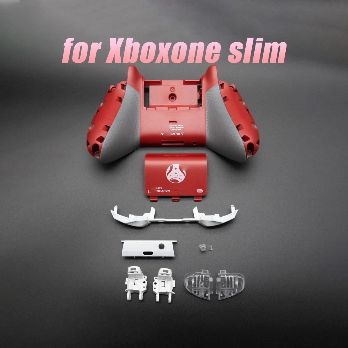 Xbox One Slim Controller Case, Acessórios De Substituição, Conjunto Completo Concha De Habitação, Tampa Inferior, Faceplate, Peças De Reparo