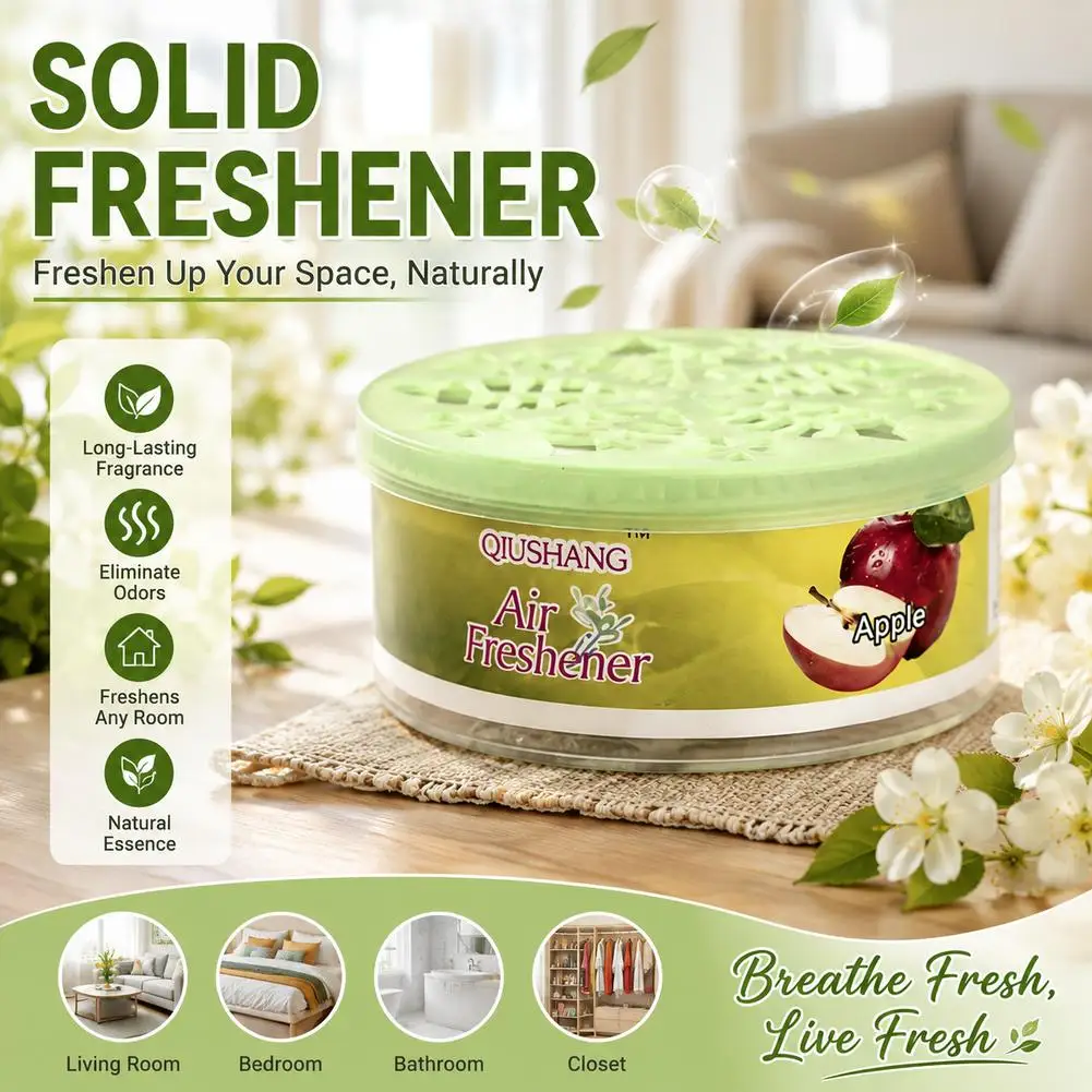 Car Flavoring Car Air Fresheners Canned Rose Lavender Lemon Flavor Household Solid Fragrant Auto Aromatherapy Car Deodor