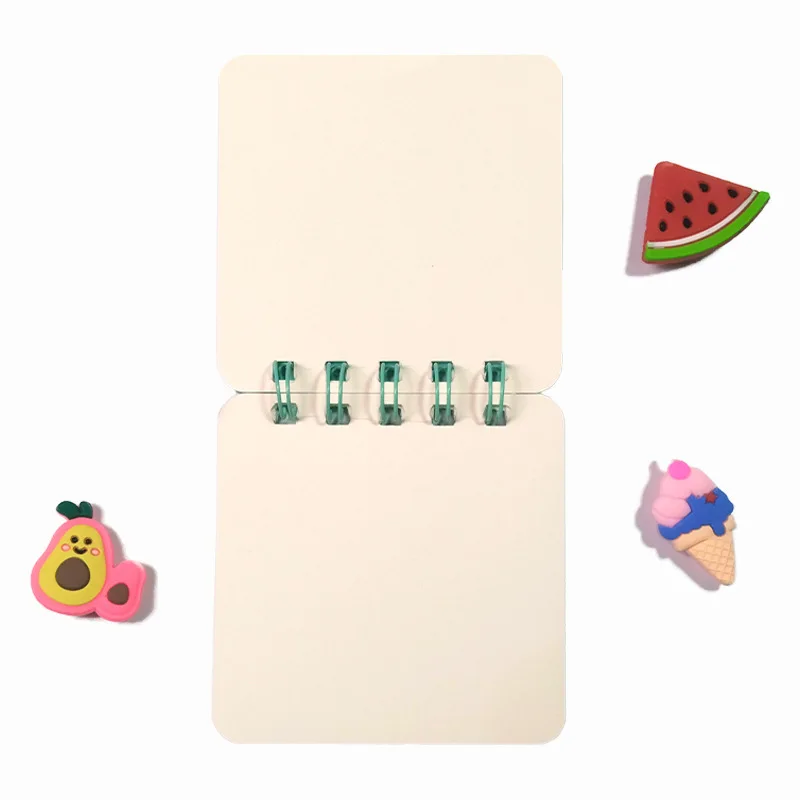 Round Stationery Coil Notebook Memo Book For Note-Taking Writing Drawing