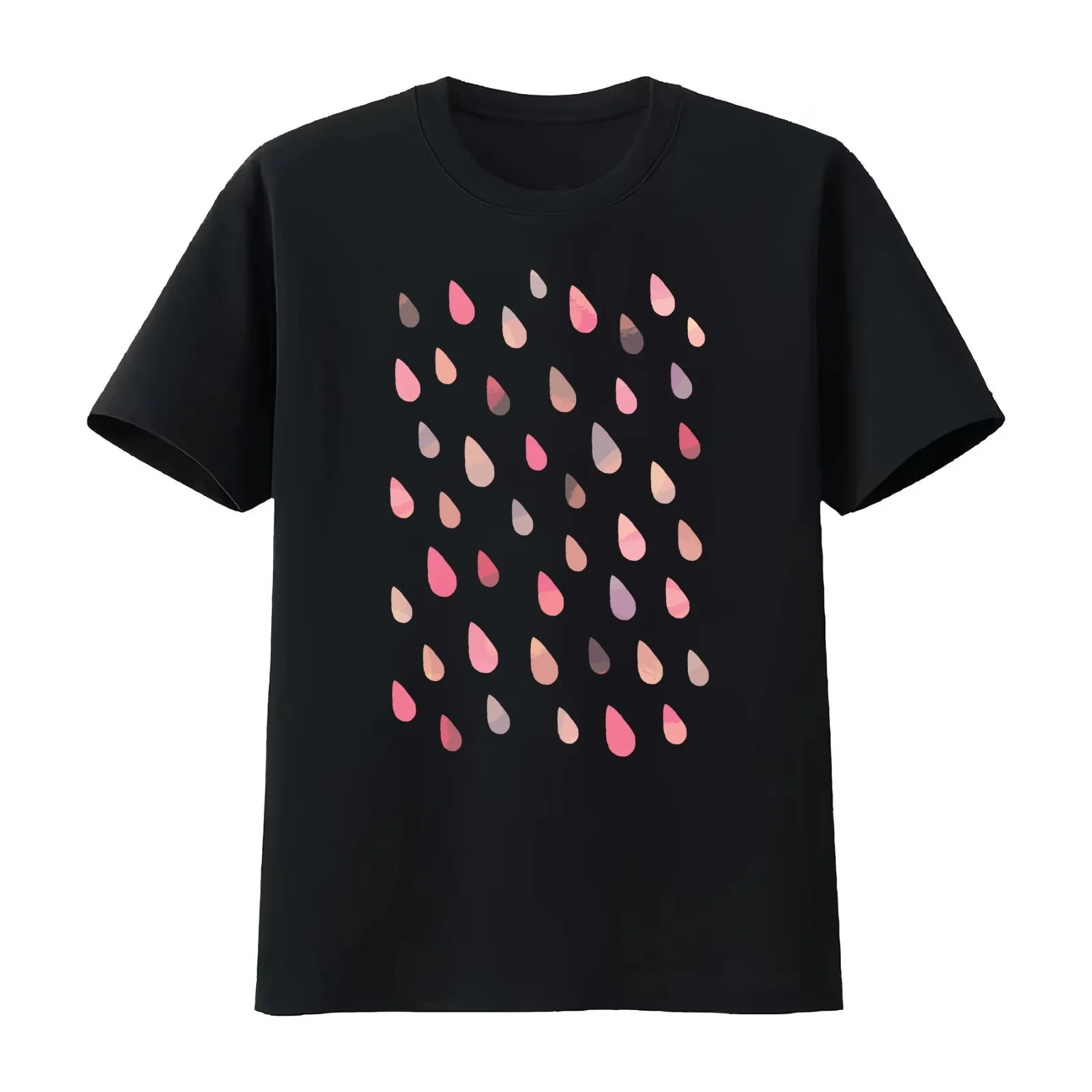 Opal Drops - Dawn Colorway T-Shirt Summer Casual Cotton Tee Oversized Streetwear Tops Vintage Graphic Print Unisex Men Women