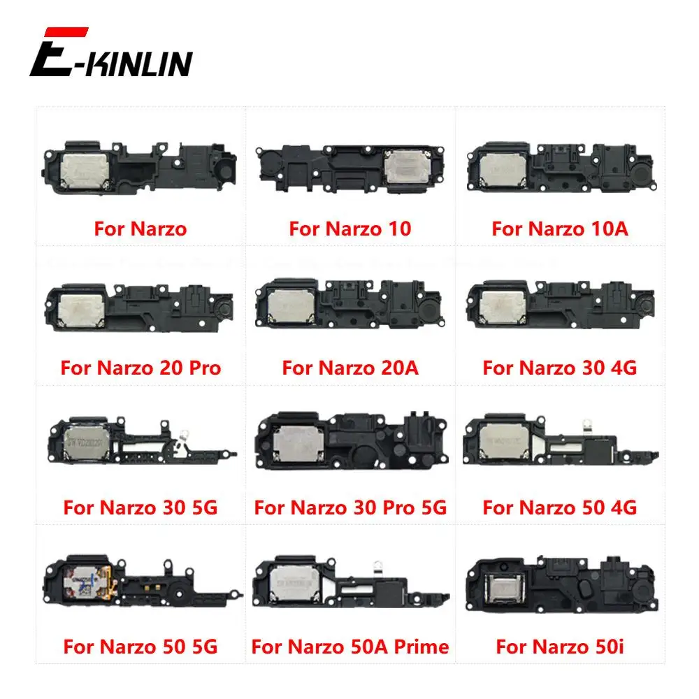 Loud Speaker Sound Buzzer For OPPO Realme Narzo 10 10A 20 20A 30 50 50i 50A Prime Pro 4G 5G Loudspeaker Flex Cable Parts