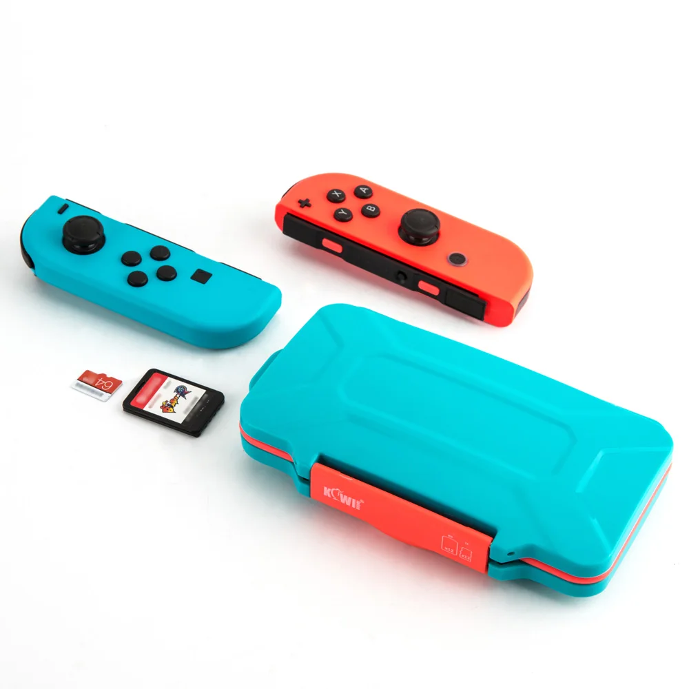 24 Slots Game Card Case for Nintendo Switch Micro SD Card Case Holder Storage Box Organizer Waterproof Durable Shell Seal Ring