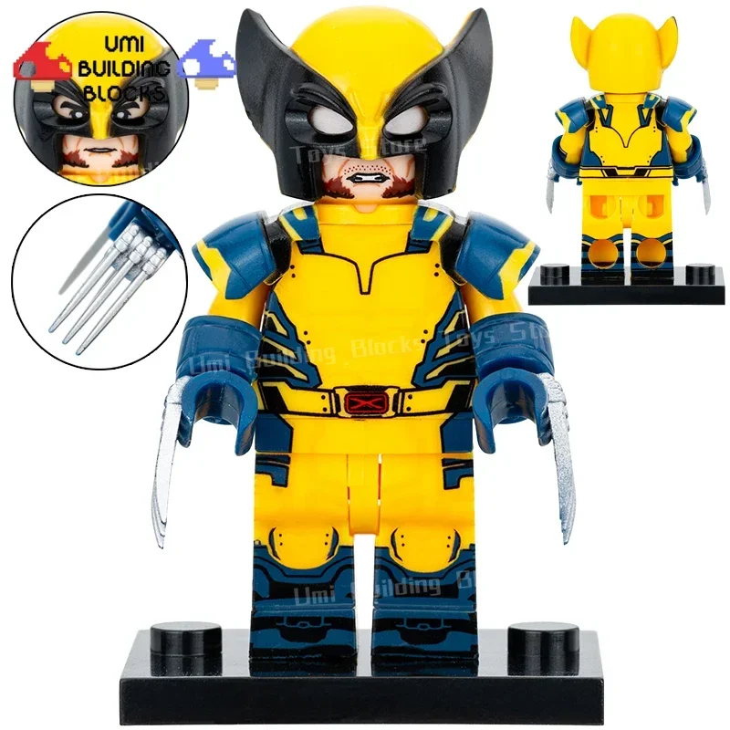 KT1076X Deadpool 3 Wolverine Steel Warrior Magneto Bambola da collezione Giocattolo Ornamenti per il desktop Regalo di festa per bambini