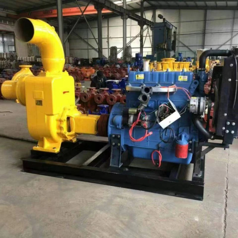 yyhcFactory wholesale high quality large flow self-priming pump self-priming sewage pump self-priming pump