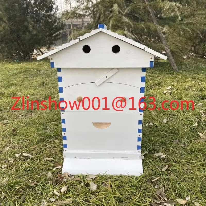 Factory Price Automatic Beehive & 7 Auto Frames China Fir Wax Coated Self Automatic Bee Hive